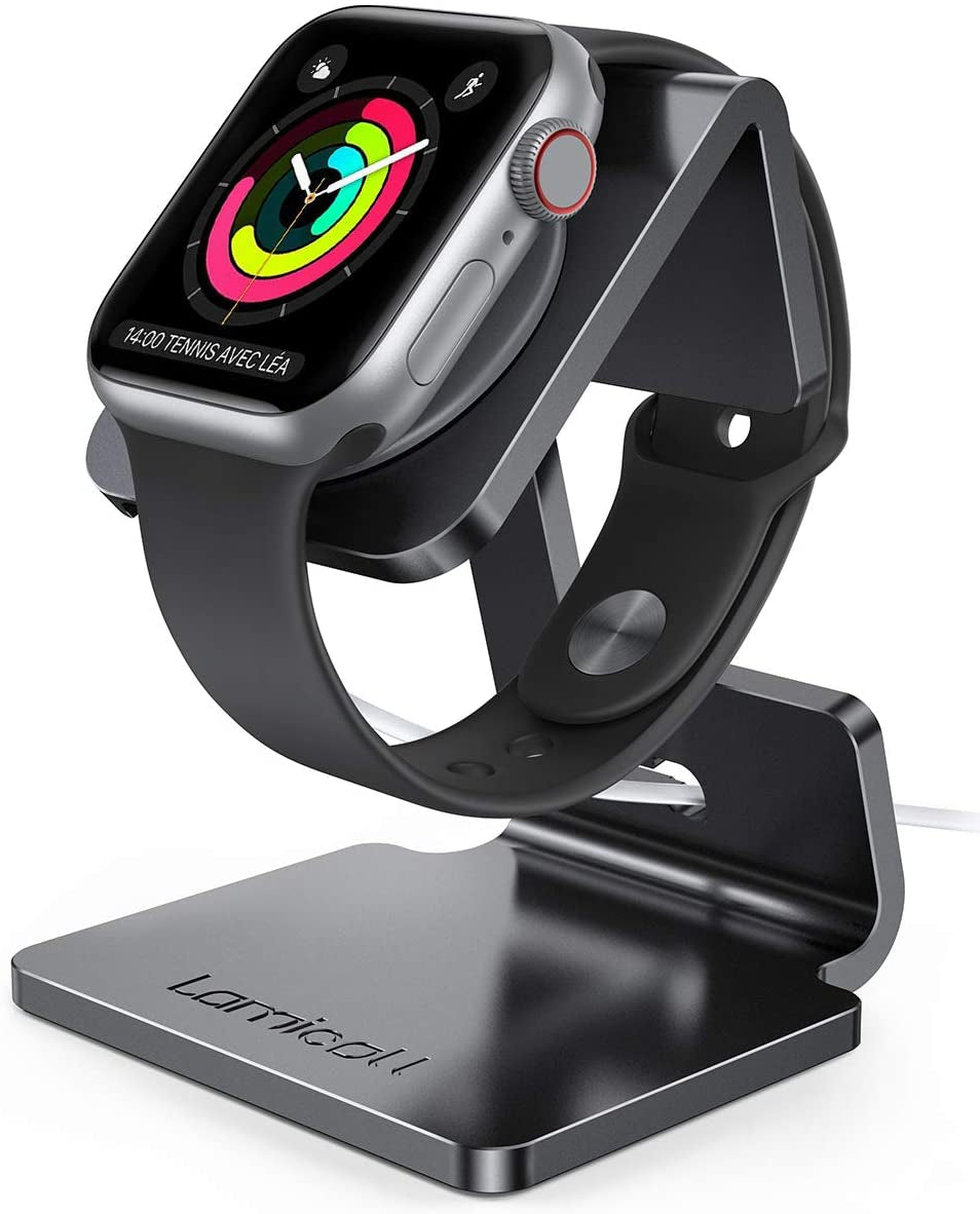 Sleek Magnetic Charging Stand for Apple Watch - Perfect Desk Dock for All Series Including SE, Ultra, and More!