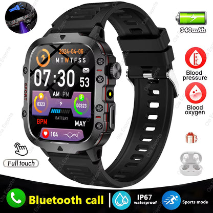 Discover the Ultimate 2025 Original Men’s Smartwatch: IP68 Waterproof Fitness Tracker with Bluetooth Calling & Heart Rate Monitoring